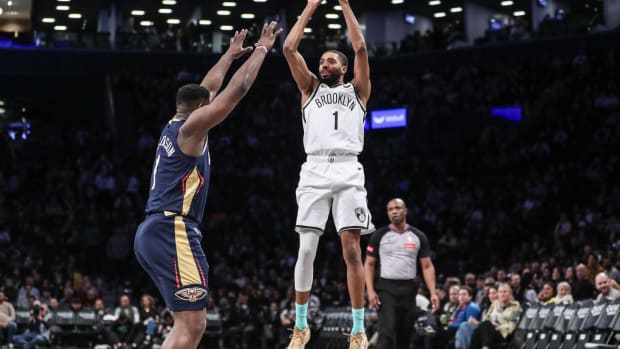 Brooklyn Nets forward Mikal Bridges